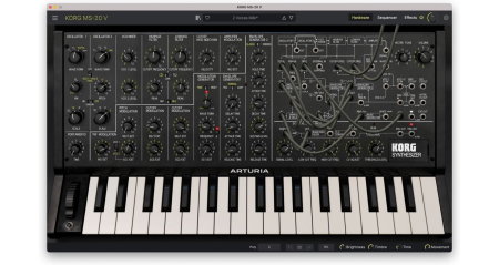 Software audio - Plugin sintetizator Arturia KORG MS-20 V