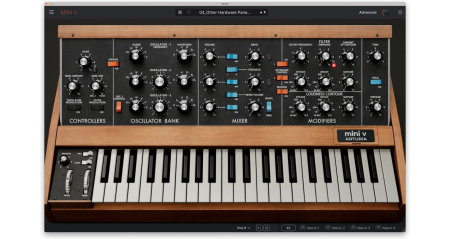 Software audio - Plugin sintetizator Arturia Mini V4