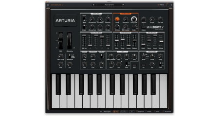 Software audio - Plugin sintetizator Arturia MiniBrute V