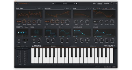 Software audio - Plugin sintetizator Arturia MiniFreak V