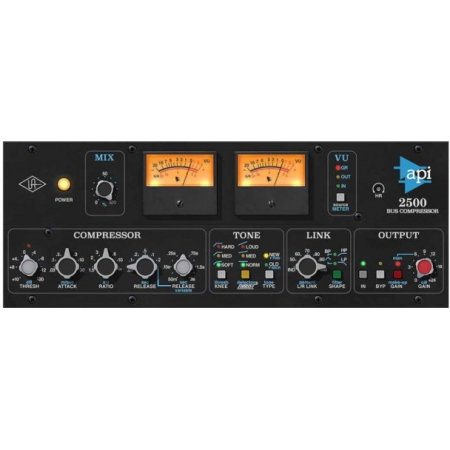 Software audio - Plugin Universal Audio UAD API 2500 Bus Compressor