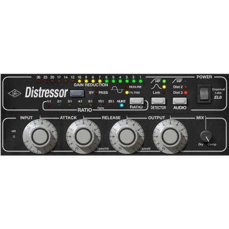 Software audio - Plugin Universal Audio UAD Empirical Labs EL8 Distressor Compressor