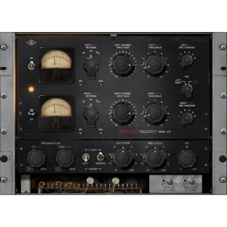 Software audio - Plugin Universal Audio UAD Fairchild Tube Limiter Collection