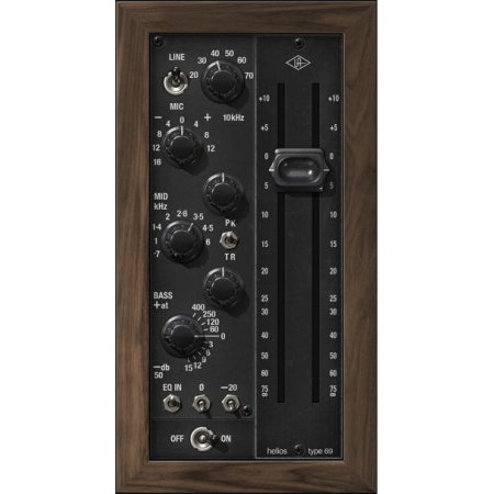 Software audio - Plugin Universal Audio UAD Helios Type 69 Preamp and EQ Collection