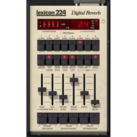 Magazin - Plugin Universal Audio UAD Lexicon 224 Digital Reverb