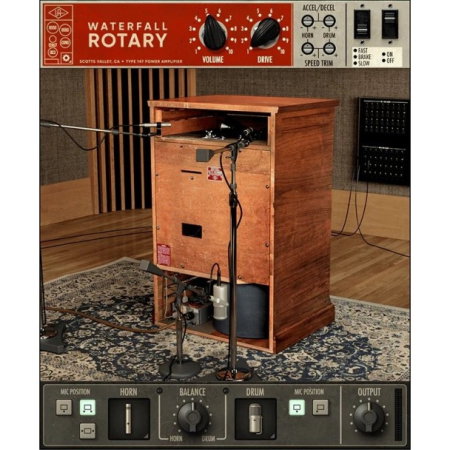 Magazin - Plugin Universal Audio UAD Waterfall Rotary Speaker