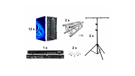 Ecrane LED - Profixx Ecran Led P2.976 outdoor - 3x2m (6 mp) + Novastar CMS130 + SWU 400 Set