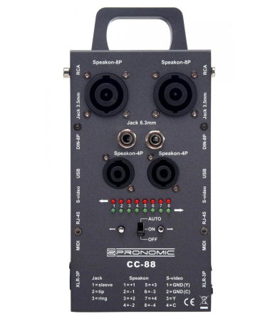 Magazin - Pronomic CC-88 Multi Cable Tester