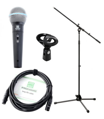 Microfoane - Pronomic DM-58-B Vocal Microphone Set