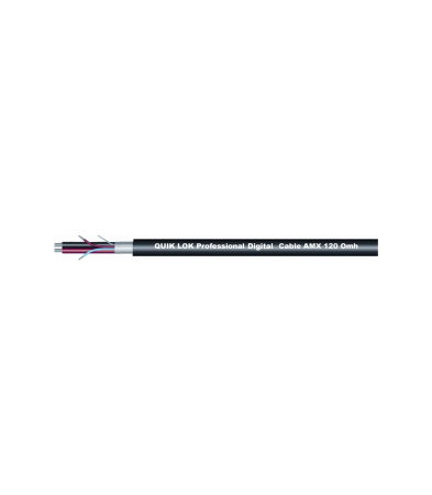 Cabluri la metru - Quik Lok CM825 BK DMX