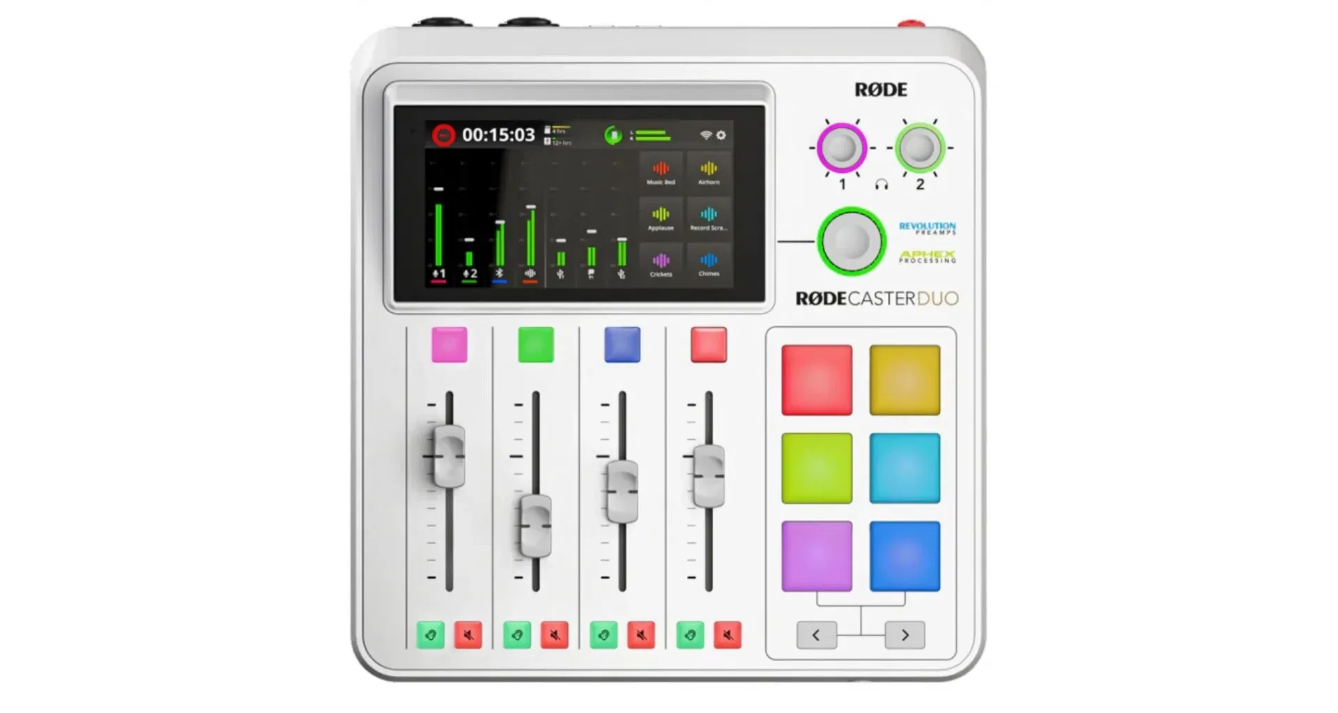 Recordere de studio - Rode RODECaster Duo White