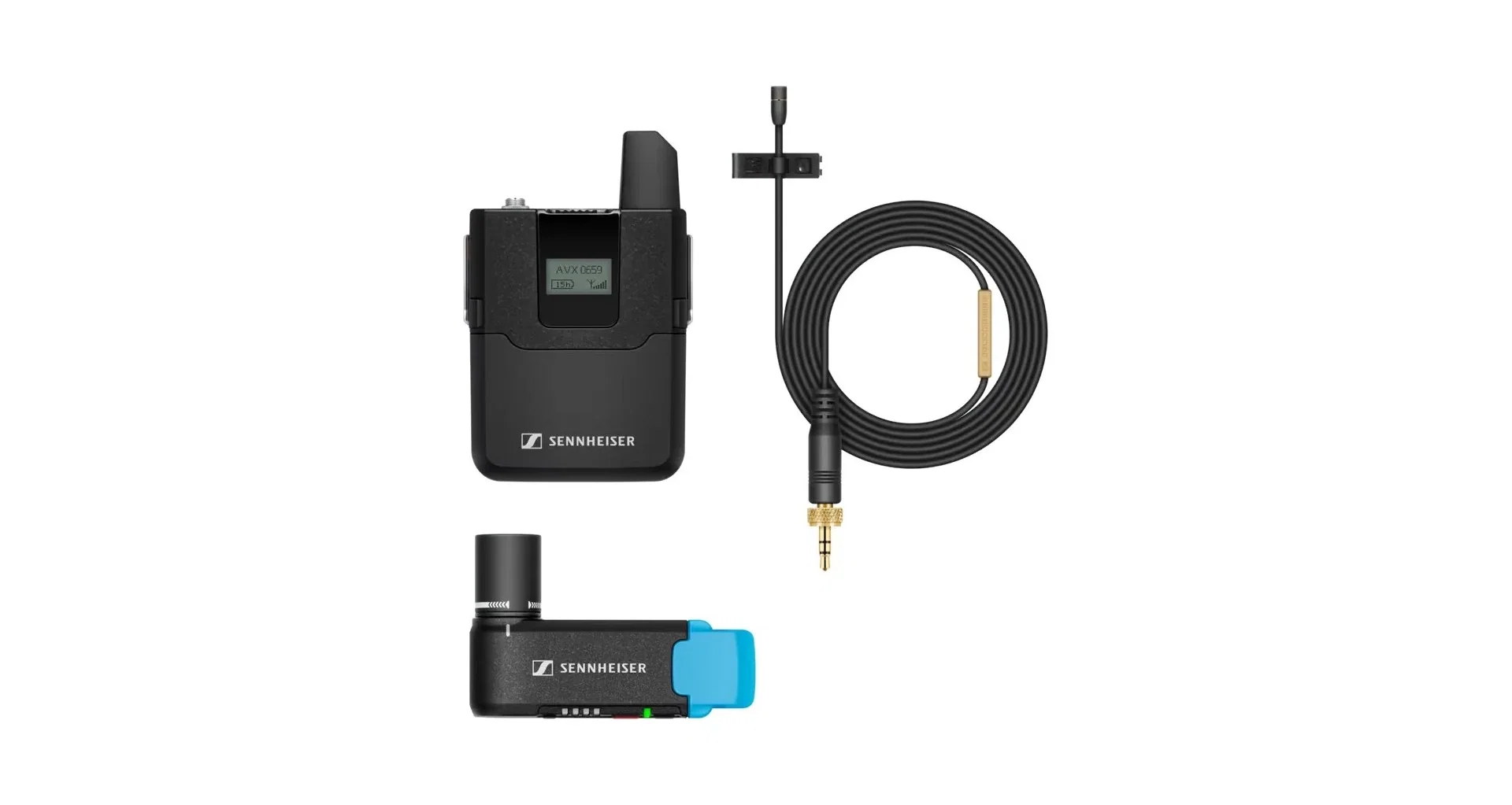 Microfoane wireless cu lavaliera - Sennheiser AVX-MKE2 SET-3