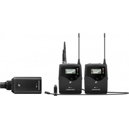 Microfoane wireless si sisteme - Sennheiser EW 500 FILM G4 (BW) - sistem wireless cu microfon lavaliera si transmitator shotgun