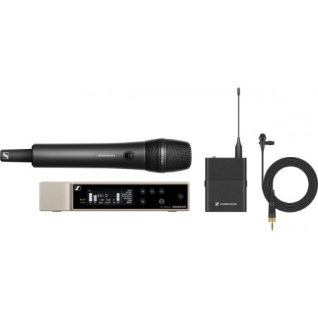 Microfoane wireless si sisteme - Sennheiser EW-D ME-2/835-S SET (S1-7) - set wireless cu microfon de mana si lavaliera