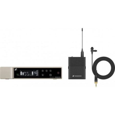 Microfoane wireless si sisteme - Sennheiser EW-D ME2 SET (Q1-6) - set wireless cu microfon lavaliera