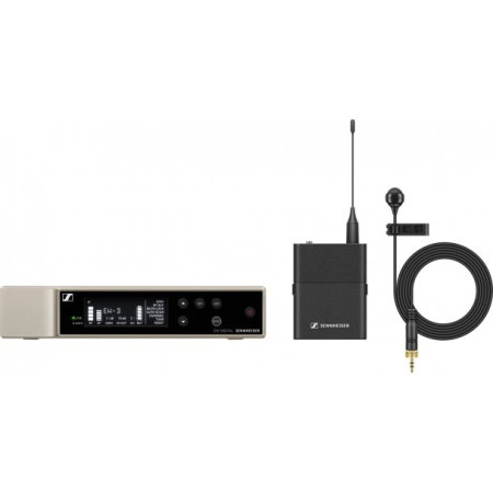 Microfoane wireless si sisteme - Sennheiser EW-D ME4 SET (R1-6) - set wireless cu microfon lavaliera