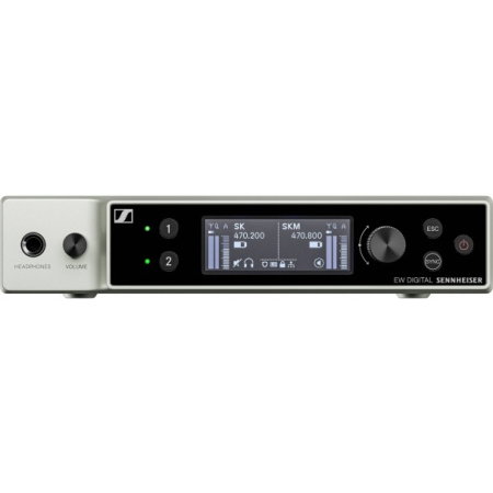 Microfoane wireless si sisteme - Sennheiser EW-DX EM 2 DANTE (Q1-9) - receiver wireless rack