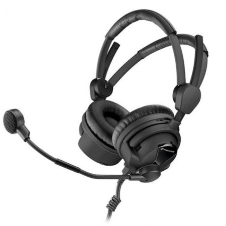 Casti broadcast si Casti cu Microfon - Sennheiser HMD 26-II-100 - casti profesionale de broadcast cu microfon