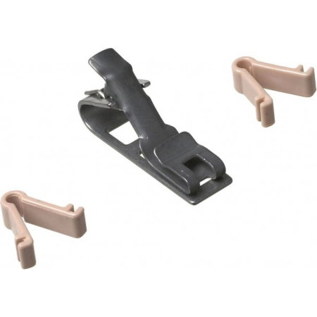 Accesorii de microfoane - Sennheiser MZQ 02 Lav Mic Clamp Beige - clema de prindere