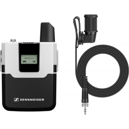 Microfoane wireless si sisteme - Sennheiser SL Bodypack - MKE 40 KIT DW-3 - set microfon lavaliera cu transmitator