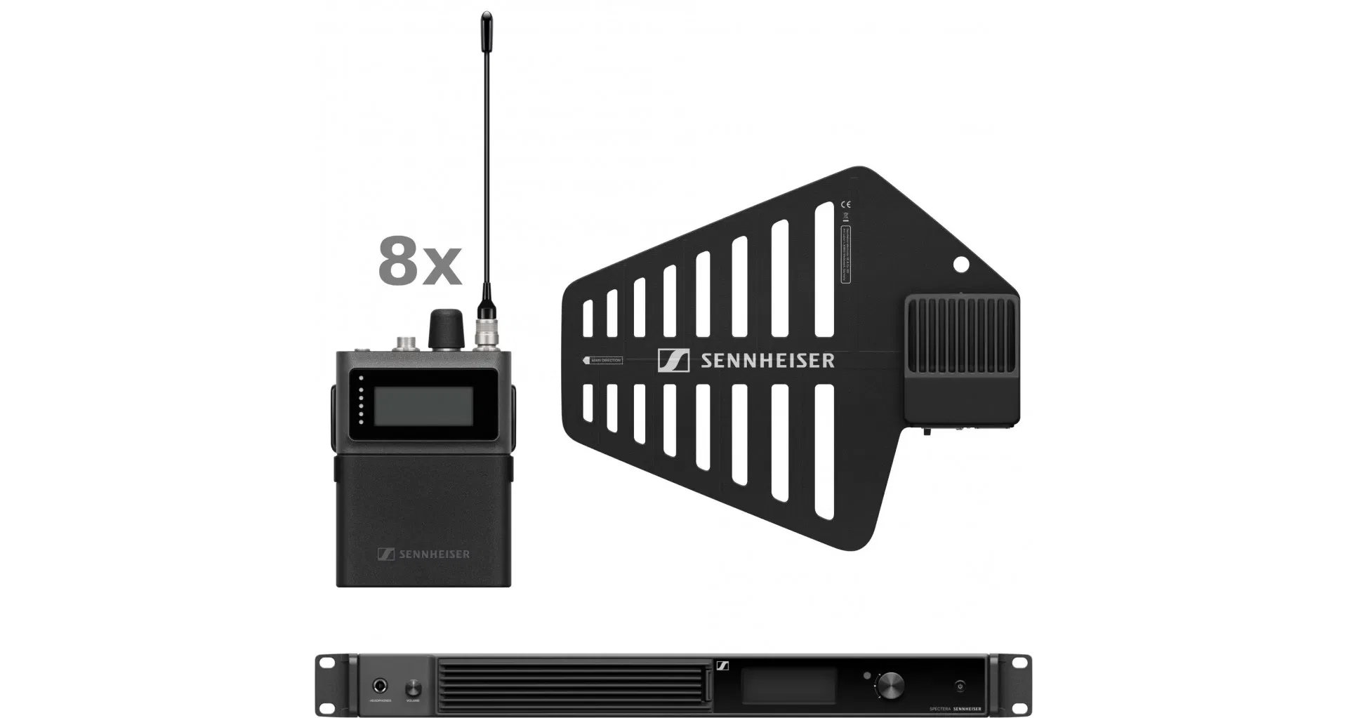 Monitorizare In-Ear - Sennheiser Spectera SEK UHF Bundle