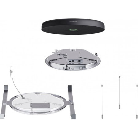 Microfoane pt instalatii si conferinta - Sennheiser TeamConnect Ceiling Medium F Black - microfon conferinta pentru tavan