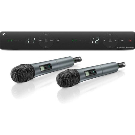 Microfoane wireless si sisteme - Sennheiser XSW 1-825 DUAL (A) - set microfoane wireless de mana