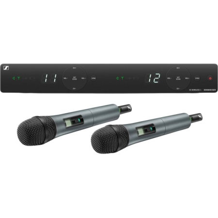Microfoane wireless si sisteme - Sennheiser XSW 1-835 DUAL (A) - set microfoane wireless de mana