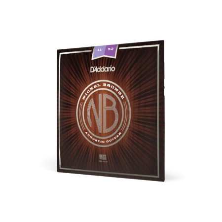Corzi chitara acustica - Set corzi D'Addario NB1152 11-52 pentru chitară acustică