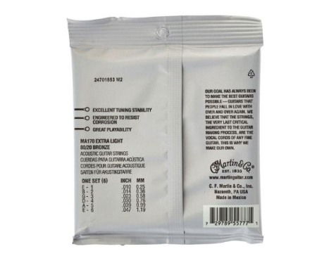 Set corzi chitara acustica Martin Guitars MA-170 [1]