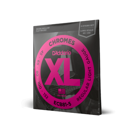 Magazin - Set corzi bass D'Addario ECB81-5 45-132