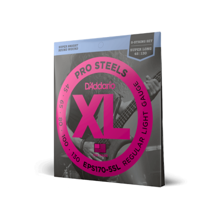 Magazin - Set corzi bass D'Addario EPS170-5SL 45-130