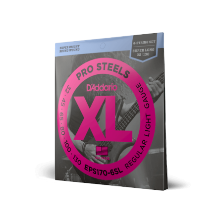 Magazin - Set corzi bass D'Addario EPS170-6SL 32-130