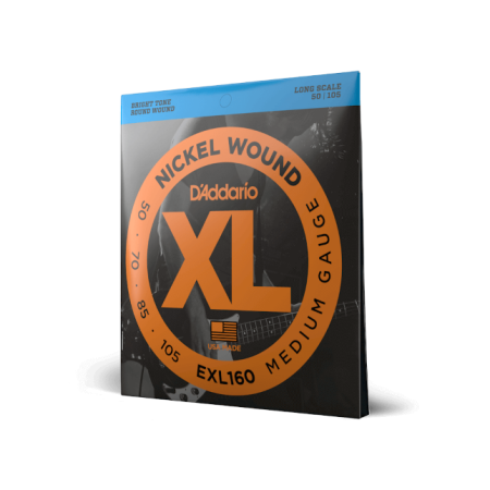 Magazin - Set corzi bass D'Addario EXL160 50-105