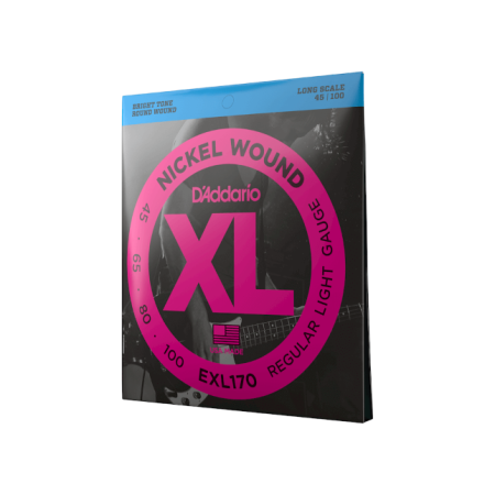 Magazin - Set corzi bass D'Addario EXL170 45-100