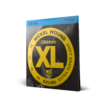 Magazin - Set corzi bass D'Addario EXL180 35-95