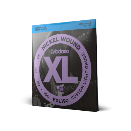 Magazin - Set corzi bass D'Addario EXL190 40-100