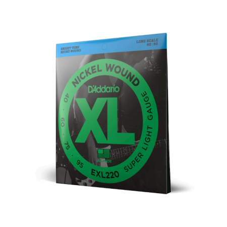 Magazin - Set corzi bass D'Addario EXL220 40-95