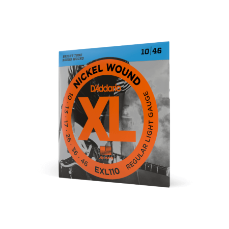 Chitare si bass - Set corzi D'Addario EXL110-3D 10-46