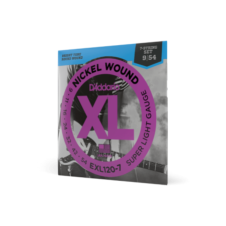 Magazin - Set corzi D'Addario EXL120-7 09-54