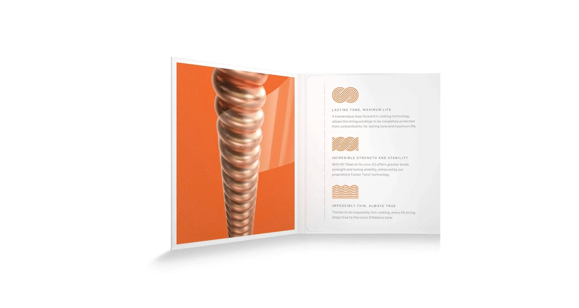 Magazin - Set corzi DAddario 10-47 Extra Light, XS Phosphor Bronze Coated XSAPB1047