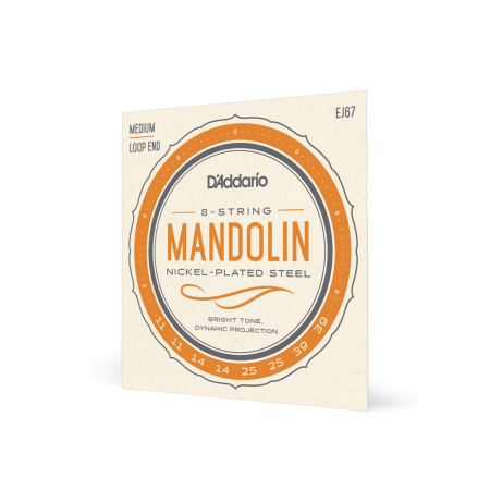 Magazin - Set corzi mandolină DAddario EJ67 11-39 Medium Nickel