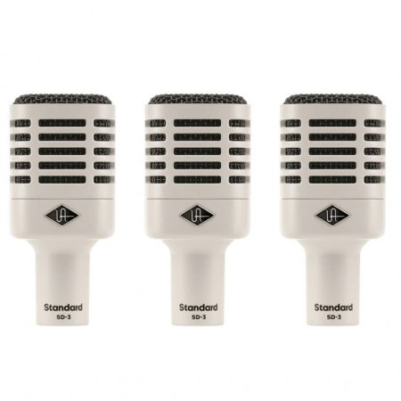 Microfoane pt tobe si percutii - Set de 3 microfoane dinamice Universal Audio SD-3X3