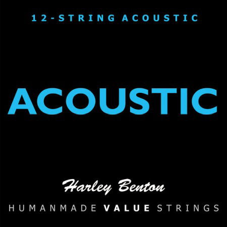 Corzi pentru chitara - Set de corzi Harley Benton Strings 12-String