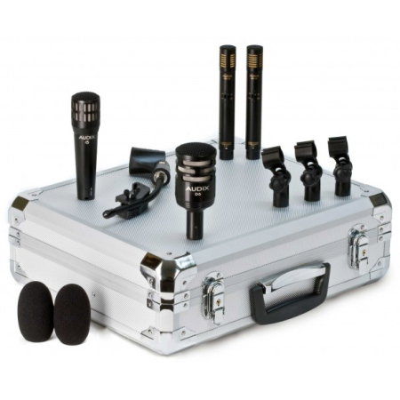 Microfoane pt tobe si percutii - Set microfoane pentru tobe Audix DP QUAD