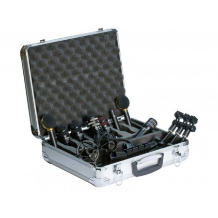 Microfoane pt tobe si percutii - Set microfoane pentru tobe Audix Studio Elite 8