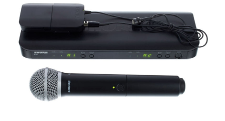 Sisteme wireless și microfoane fără fir - Shure BLX1288 / CVL Combo