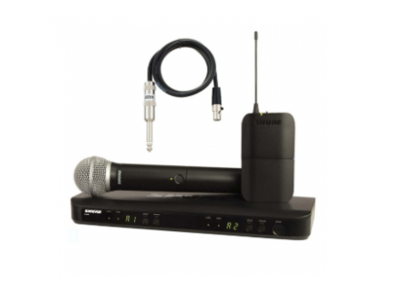 Sisteme wireless și microfoane fără fir - Shure BLX1288 / SM58 Combo