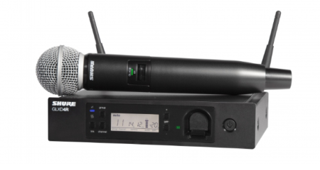 Sisteme wireless și microfoane fără fir - Shure GLXD24R/SM58