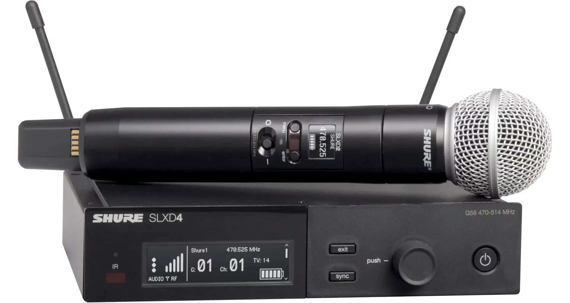 Magazin - Shure SLXD24/SM58 G59